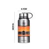 Nuevo Vaso Termo de Gran Capacidad para Deportes al Aire Libre Vaso de Agua para Oficina para Hombre Acero Inoxidable 304 Vaso Termo Portátil Venta al por Mayor