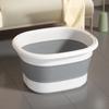 Os fabricantes podem enviar silicone doméstico dobrável banho de pé isolamento massagem banho de pés balde de banho de pé dobrável balde de banho de pé