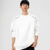 Sudadera con capucha de estructura retro americana, remaches, cuello redondo, para hombre, sexy, guapo, 420g, pesada, holgada, Otoño