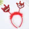 2026 Diadema de Corazón con Lentejuelas Rojas para el Día de San Valentín Transfronterizo Decoración para Fotos de Fiestas y Festivales Tocado Venta al por Mayor en Stock