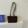 Bolso de Hombro Único de Gamuza Vintage para Mujer, Nuevo Simple de Moda Otoño 2026 Bolso para Viajes Diarios, Bolso de Mano Portátil