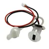 Conector fêmea typec com luz brinquedo luminária de mesa porta de carregamento à prova d'água cabeça fêmea para soldar porta USB C tomada de energia