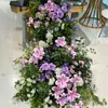 Decoração de Aniversário Flor de Cascata Flor de Mesa Flor Artificial Flor Falsa Ornamentos para Vitrine Cena de Arte Floral de Recepção de Casamento Paisagismo