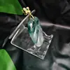 El Fabricante Vende al por Mayor un Gran Número de Broches de Flor de Orquídea de Color Esmeralda y Colgantes de Hoja, la Elección Preferida para Regalar