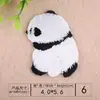 Patches de Tecido Bordados Atacado Desenho Animado Criativo Fofo Silhueta de Panda Borda Selada à Mão Patches de Decoração para Roupas