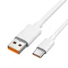 Cable de datos oficial de carga súper rápida de 6A, cable de datos de carga flash de 120W para Huawei, cable de datos para teléfono móvil Honor, carga rápida