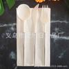 Cuchillo, tenedor y cuchara de plástico de 20 cm Vajilla desechable Multicolor Cuchillo para fruta para niños Tenedor pequeño para pastel Cuchara pequeña para llevar
