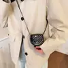 Nova Mini Bolsa Sela Coração com Glitter Primavera 2026 Estilo Menina Bolsa Transversal Fofa Estilo Princesa Bolsa Pequena