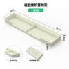 Estante de Almacenamiento para Horno Cocina Organizador de Condimentos de Silicona Estante Utensilios de Cocina Almacenamiento en Estufa Estante Superior de Horno Estante de Almacenamiento Desmontable