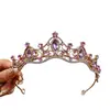 Acessórios de Cabeça Coroa Infantil Transfronteiriços, Acessórios de Cabelo Princesa Sophia, Tiaras, Acessórios de Festival, Coroa Roxa para Performance Atacado