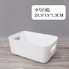 Caja de Almacenamiento de Escritorio Estante para Cosméticos de Baño Cocina Plástico Miscelánea Snacks Cesta de Almacenamiento para el Hogar Juego de Tres Piezas