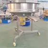 Criba Vibratoria de Alta Frecuencia de 1000 Mallas Fuente de Fábrica Eliminación de Impurezas de Polvo Fino Pantalla Vibratoria Acero Inoxidable Esmalte Cerámico Cribadora de Alta Frecuencia