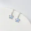 [Colección Estrella y Luna] Pendientes Diseño Único Joyería Estéreo para Mujer Pendientes Versátiles de Gama Alta