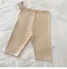 Leggings Gruesos Sin Costuras de Forro Polar Térmico de Calentamiento Rápido para Mujer, Ropa Interior Térmica de Lana, Pantalones Cortos de Seguridad Cálidos, Pantalones Cortos con Forro de Polar para Otoño e Invierno