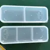 Caja de Almacenamiento, Apta para Microondas, Caja Transparente para Conservación de Frutas, Caja Sellada a Prueba de Fugas para Refrigerador, Almacenamiento Sellado de Comida, Frutas, Comida Fría