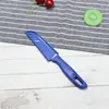 Faca de fruta de aço inoxidável casa melão e descascador de frutas dobrar raspador portátil cortador de melão multi-função