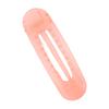 Pinza Grande de Pato Frosted Viento Pinza para el Cabello Estilo Fresco Mori Color Caramelo Avanzado Pinza para el Cabello Cabeza Trasera Disco Ovalado