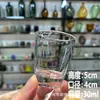 Vaso de chupito, Vaso de chupito, Mini vaso de chupito, Vaso de bala, Vidrio de 10 ml, Copa de vino blanco, Al por mayor, 6 piezas