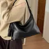 Bolsa Tote de Couro Macio Retrô de Nicho Feminina 2026 Nova de Grande Capacidade Bolsa Mãe e Filho Moda Versátil Bolsa de Ombro Transversal