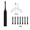 Irrigador Bucal Dental Portátil Transfronterizo, Limpiador Dental Automático para Adultos y Niños, Cepillo de Dientes Eléctrico Ultrasónico, Modelo Recargable de Viaje