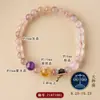 Pulseiras Originais de Cristal Natural dos Doze Signos no Atacado, Estilo Fresco, Nova Moda Popular na Internet para Transmissão ao Vivo, Pulseiras Femininas