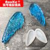 Novo Molde de Silicone de Epóxi de Asas de Anjo para Bolo Fondant Baking Q125