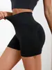 Shorts de Yoga Respiráveis de Secagem Rápida, Sem Costura, Transfronteiriços, para Mulheres, Shorts de Três Quartos para Esportes ao Ar Livre, Corrida e Yoga
