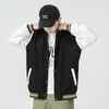 Uniforme de Béisbol para Hombre Combinación de Colores Primavera y Otoño Cárdigan Ligero Sudadera Chaqueta Casual para Hombre Estilo Estudiante Universitario Chaqueta de Uniforme de Clase
