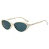 Nuevas Gafas de Sol Ovaladas Estilizadas de Nicho Cat-Eye Europeas y Americanas para Mujer 2026, Protección UV, Elegantes Gafas de Sol Y2K