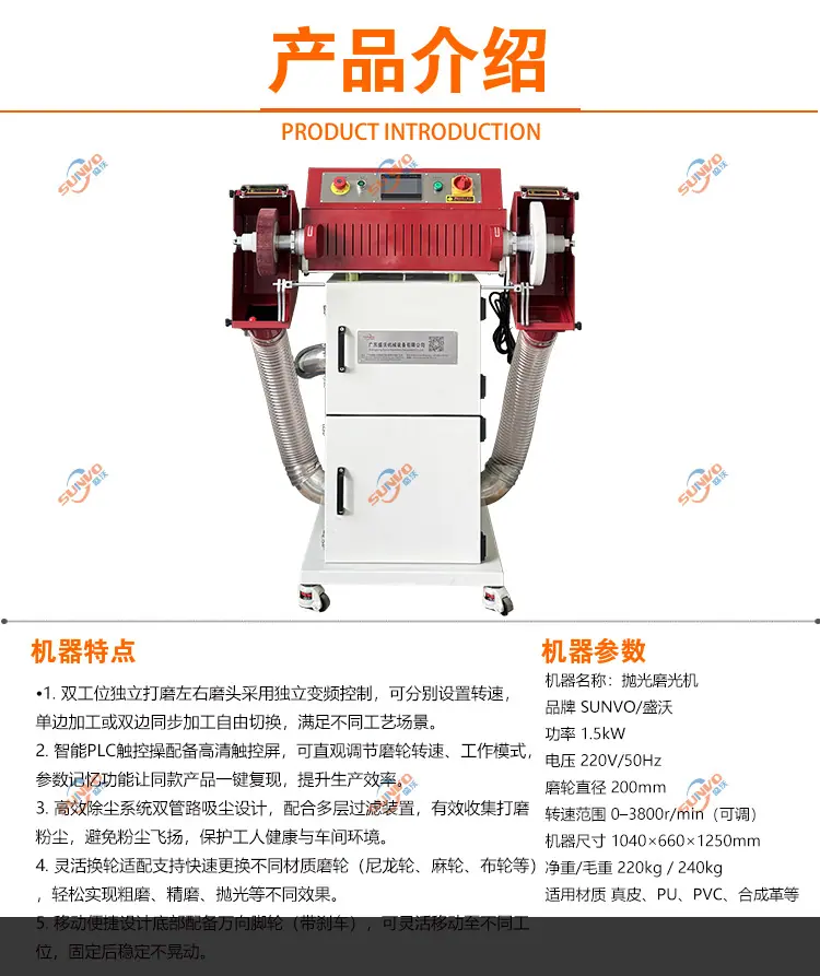 抛光磨边机
