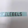 Etiquetas Metálicas de Níquel Personalizadas, Placas de Identificación Electrofundidas, Letras Divididas Ultradelgadas con Patrón de Malla, Plata Brillante, Oro, Níquel Puro Mate, Personalización Transfronteriza