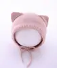 Gorros para Bebé Otoño e Invierno Gorros de Lana Finos Tejidos para Hombres y Mujeres, Gorros Lindos y Súper Lindos de Invierno con Protección para los Oídos para Bebés y Niños Pequeños