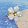 Anillo retro barroco francés con flor Jane abriéndose, moda, alto sentido, temperamento, anillo para dedo índice Joker, venta al por mayor