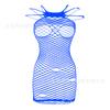 Roupa Íntima Sexy Europeia e Americana Transfronteiriça Com Malha Siamesa Vazada Sexy Saia Halter Curta w557