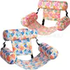 Hamaca flotante plegable para agua, tumbona flotante de malla para adultos, cama flotante de ocio para piscina exterior