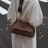 2026 Verano Nuevo Bolso de Hombro Leopardo Chic Perezoso Bolso Cruzado de Gran Capacidad Retro para Viajes Diario Bolso de Mujer de Alto Valor