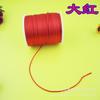 Pulsera trenzada de cuerda con nudo chino al por mayor de fábrica, collar de cuerda roja, línea hecha a mano DIY de 100 metros, línea de seda coreana 7