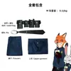 Zootopia Fantasia Cos Fantasia Antropomórfica Judy Coelho Judy Nick Raposa Policial Cosplay Fantasia de Halloween