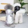 Roupas para cachorro outono e inverno novas roupas acolchoadas de algodão Teddy cachorro pequeno roupa para animal de estimação outono e inverno 21 roupas acolchoadas de algodão de duas pernas
