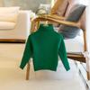 Suéter grueso con forro polar de invierno para niños y niñas, jersey, suave y ceroso por dentro, tejido, para bebé, de una pieza, suéter polar