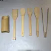 Conjunto de Utensílios de Cozinha Atacado de Fábrica para Cozinhar, Fritar e Saltear, Colher de Sopa de Bambu Doméstica, Escumadeira, Espátula Antiaderente