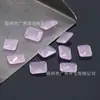 Atacado de pedras soltas de vidro retangular chanfrado 4*6-10*12mm retangular pequeno octogonal lapidação facetada gemas sintéticas