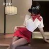 Lencería Sexy Domiela, Uniforme Sexy de Aeromoza para Mujer, Atractivo Traje de Secretaria, Atuendo Sexy Profesional para Juego de Rol
