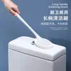 Cepillo de Limpieza de Mango Largo para Baño, Cepillo Esponja para Azulejos de Baño, Cepillo Descontaminante para Cocina, Cepillo para Lavar Ollas, Cepillo para Bañera, Esponja Limpiadora