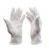 Dispensador de Luvas Antiestáticas Antiderrapantes Pontilhadas de Plástico Sem Poeira Luvas de Fábrica Digital com Pontos Vermelhos Borda Vermelha Luvas com Quatro Dedos Costurados Listradas