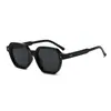 Gafas de Sol Cuadradas y Redondas Transfronterizas para Mujer, Gafas de Sol Nuevas con Marco Pequeño y Tachuelas, Estilo de Celebridad de Internet a la Moda, Gafas de Estilo Sencillo