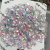 Sinfonia de Cores Arte de Unhas Cristal de Gelo Pérola Celebridade da Internet Novo Pedra Quebrada Irregular Gelo Transparente Contas Aurora Pacote de Materiais Mistos Acessórios
