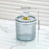Pote Armazenador de Grãos Tanque Armazenador de Produtos Secos Lanches Chá Jarra Selada de Melão Plástica Caixa Armazenadora Transparente de Grãos de Café