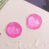 Adesivos de Resina Irregulares Redondos Ondulados com Glitter DIY Acessórios de Cabelo Artesanais Presilhas de Cabelo Capas de Celular Fivelas de Sapato Enfeites Acessórios
