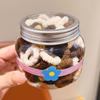 Elásticos infantis não machucam o cabelo anéis de toalha de bebê laços de cabelo de polegar cor de doce para menina laços de cabelo acessórios de cabeça